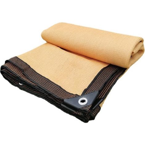 PE-Sonnenschutznetz für den Außenbereich, 30 x 60 x 10 cm, Schatten- und Frostschutz, für Gärten, Pools, Garagen und Terrassen – Gelb (1/5)