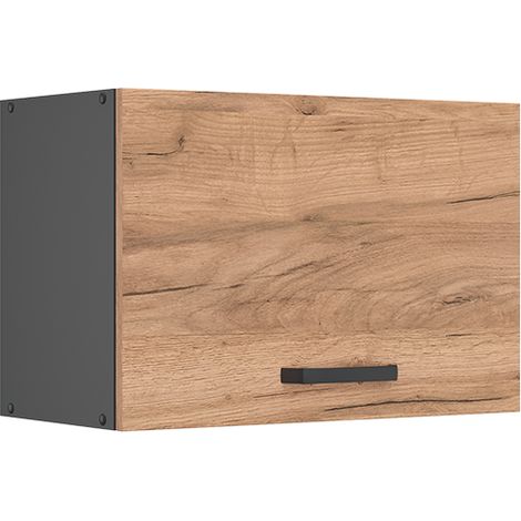 Elément haut de cuisine R-Line, Chêne de force doré, 60 cm Plat, Vicco