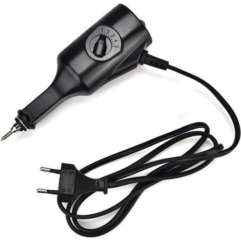 Graveur électrique, Stylo de Micro-Gravure Professionnel, Kit D'outils de Gravure Bricolage pour Bijoux En Métal, Verre, Céramique, Plastique, Machine de Gravure Sur Métal Gravure Lettrage Stylo (1/4)