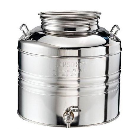FUSTINO GRAFFATO SANSONE  INOX 18/10 LT 30
