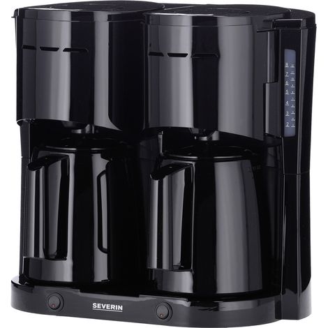 Severin KA 9315 Kaffeemaschine Schwarz Fassungsvermögen Tassen=16 Isolierkanne (1/5)