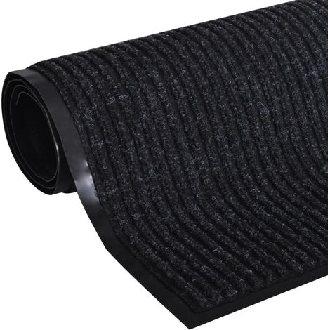vidaXL Zerbino Nero 90 x 150 cm in PVC