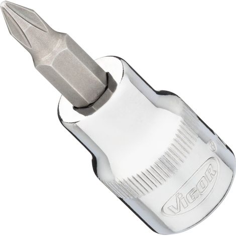 Schraubendrehereinsatz V2294N 3/8 Zoll (10 mm) Vierkant hohl Kreuzschlitz Profil PH SW PH1 (1/4)