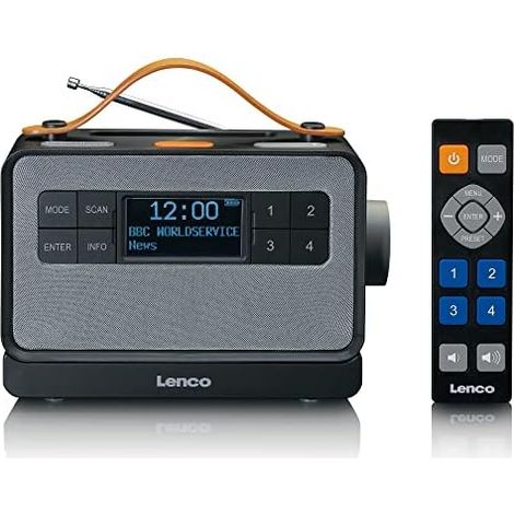 Radio FM/DAB+ portátil con botones grandes y función Easy Mode Negro (1/5)