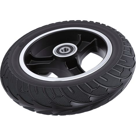Pneu solide 200x50 avec moyeu, roue de Scooter électrique en caoutchouc anti-crevaison, remplacement pour rasoir (1/5)