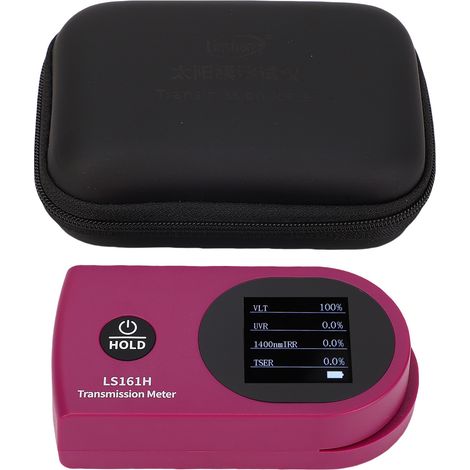 Ortviai Tintmètre numérique pour films solaires LS161H écran couleur TFT, mesure IR/UV/visible et SHGC/TSER (1/5)