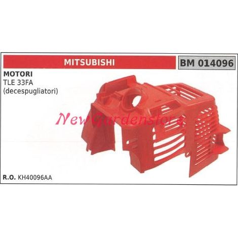 Capot moteur MITSUBISHI débroussailleuse TLE 33 FA 014096