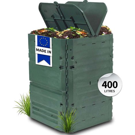 GARANTIA THERMO-KING Composteur 400 L, vert en Carton