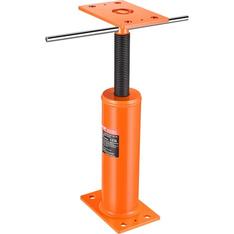 Cric de plancher pour maison, hauteur réglable de 30 à 40 cm, capacité de charge maximale de 4 400 kg, poteau de support réglable pour sous-sol, support de levage télescopique en acier pour support te (1/5)