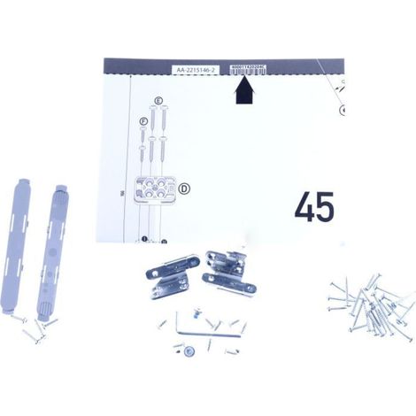 Ersatzteil - Kit d'installation 45/60 cm - -