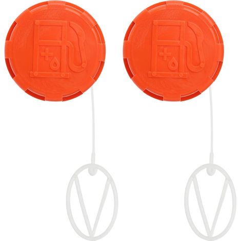 Lot de 2 bouchons de réservoir de carburant pour débroussailleuse P021040030 compatible avec Echo SRM-266 PAS-280 PPT-266 SHC-266 (1/5)
