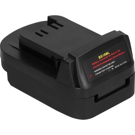 Adapter-Anschlusshalter-Konverter Lithium-Akku-Werkzeugzubehör-Netzteil für Milwaukee 18V (1/5)