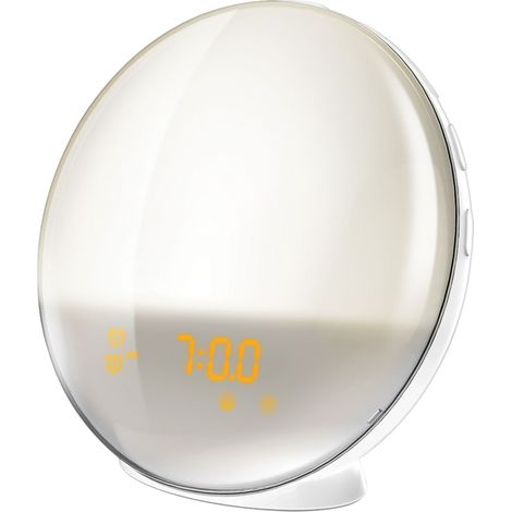 Lampara despertador luzambiente muvit io abs bl miolamp005 r (1/5)