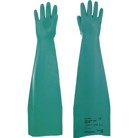 HONEYWELL Chemiehandschuh Camatril 733 Gr.9 grün EN 388 EN 374 PSA III HONEYWELL