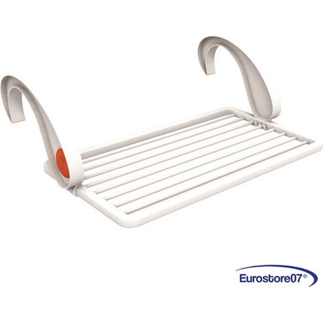 Vileda  stendibiancheria "virgola" mt.10  x balcone termosifone  - cm.96x50x30h.