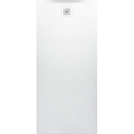 Receveur de douche LAUFEN PRO, rectangulaire, écoulement sur le petit côté 1700 x 750 x 46 mm, blanc mat LAUFEN