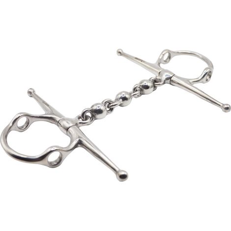 Filetto elevatore ad asta piena con imboccatura a palline inox