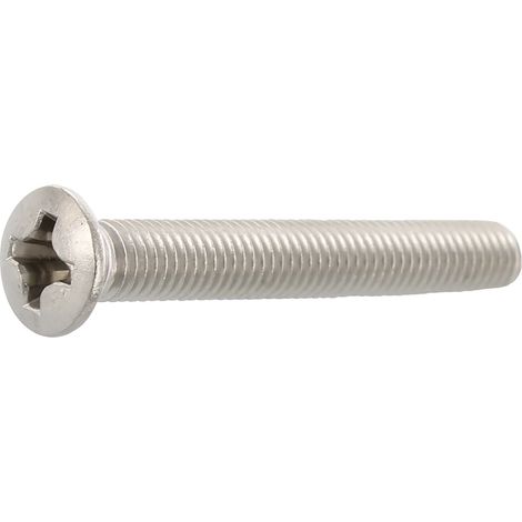 ISO7047 M 6x 35 Phillips KS Edelstahl A4 Linsensenkkopfschraube (DIN966A)