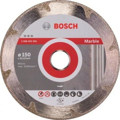 Bosch Best for Marble disco da taglio 125 mm