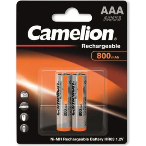 Akku Camelion AAA Micro 800mAH (2 Stk) (17008203) (1/3)
