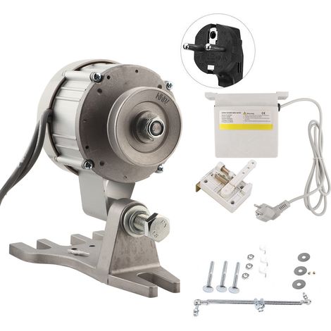 Industrienähmaschine mit 550-W-bürstenlosem Motor, 200–5500 U/min, 220-V-EU-Stecker, energiesparendem Servomotor (1/5)