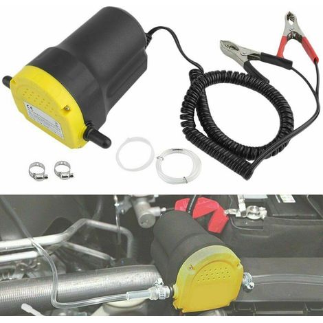 POMPA DI ASPIRAZIONE 12V 60W PER ESTRAZIONE ELETTRICA CAMBIO GASOLIO OLIO DIESEL