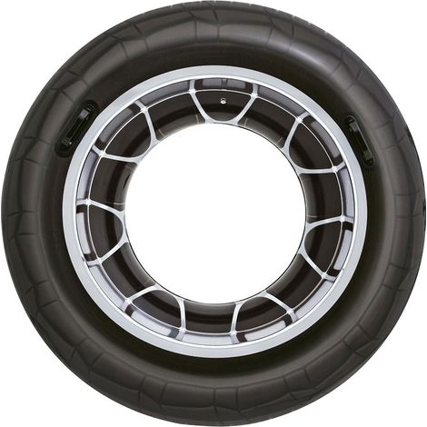 Bestway 36102 Flotador Hinchable Negro y Gris 119 cm (1/5)