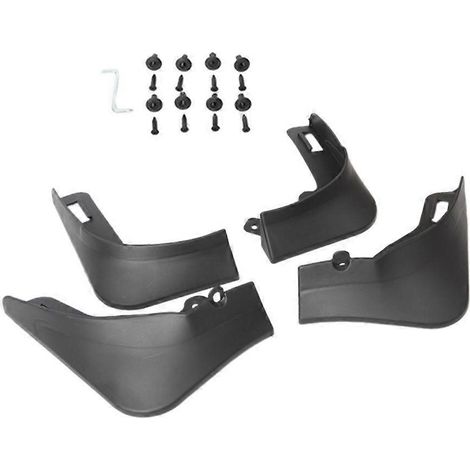 flexible Autokotflügel, sanddichte Kotflügel, Karosserieschutz, 4 Universalteile, langlebige Kotflügel.