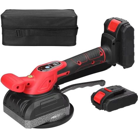 21V Carrelage Machine 5 Engrenages Réglable Ventouse Décoration de Mur Carrelage Électrique Vibrant Outil UE Plug (1/5)