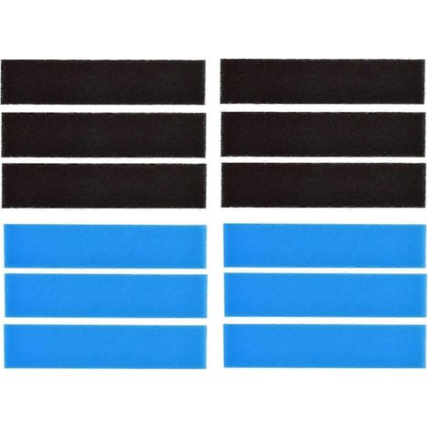 Lot de 12 filtres à air de rechange pour climatiseur split Mitsubishi Electric MAC-2300FT-E et MAC-3000FT-E (1/5)