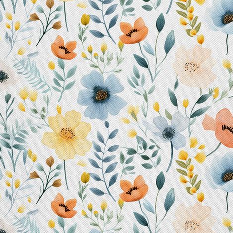 Tela decorativa para exteriores Oxford - Flores - DX2970 (1/5)