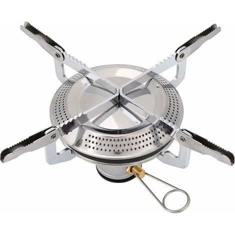 Réchaud à gaz de camping en alliage de titane ultraléger portable et pliable (1/5)