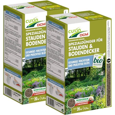 Cuxin engrais pour plantes vivaces et couvre-sol 1,5 kg engrais pour fleurs, engrais pour plate-bande