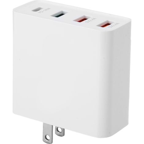 Chargeur USB intelligent QC3.0 PD 18 W, 4 ports, 4 ports, 100-240 V, 48 W (1/5)