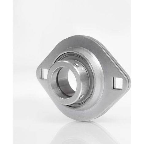 Unidad de alojamiento de rodamientos con brida ASPFL203 22 mm DE 40 mm DI 17 mm ovalado NTN
