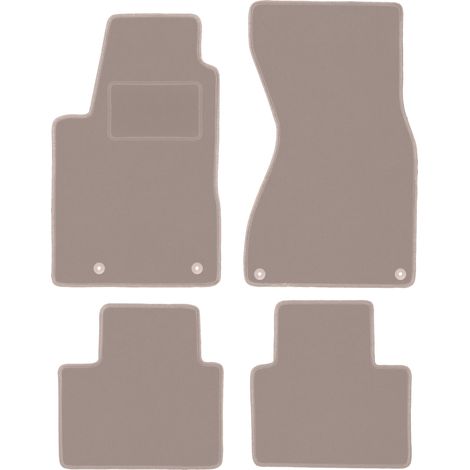 Tappetini auto in velluto per: Audi A8 D2 berlina (1994-2002) beige (1/5)