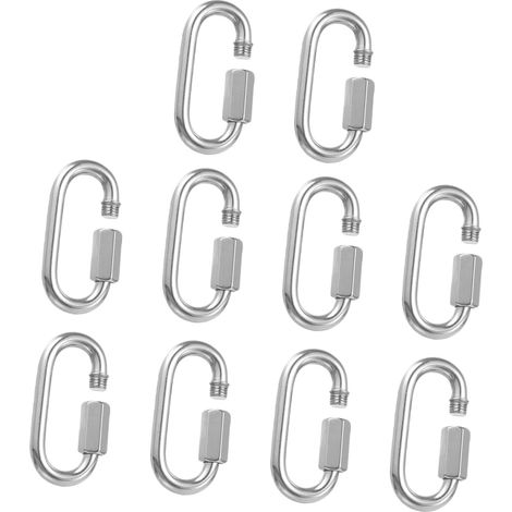 Stück Edelstahl Ringclips mit einfacher Verbindung robuste