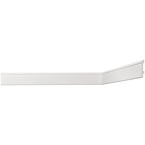 BATTISCOPA DECORATIVO SERIE 'LUXSTYL' mod. 'L8512' - mm 12 x 85 x 2 mt 24 PZ