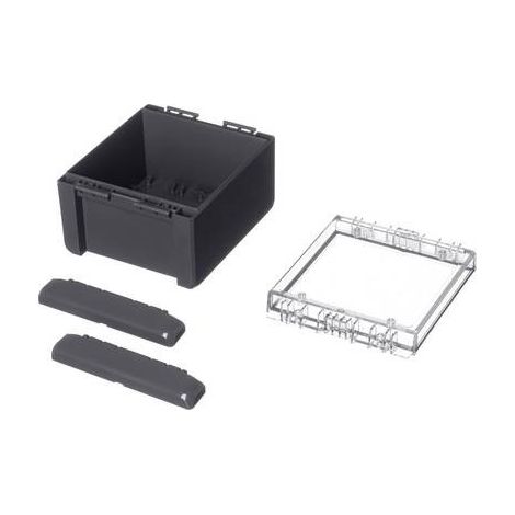 Bopla Bocube B 141309 PC-V0-G-7024 96023234 Alloggiamento outdoor Policarbonato Grigio grafite (RAL 7024) 1 pz. (1/2)