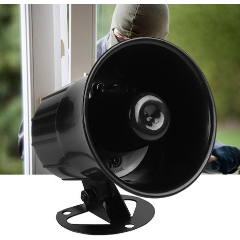 110dB DC 12V fil fort klaxon alarme sirène hautparleur système d'alarme antivol pour la sécurité extérieure