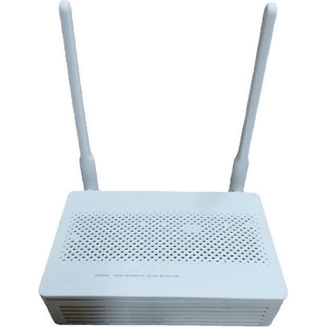 Routeur modem optique EPON ONU HS8145C5 pour terminal avec 1GE + 3FE + voix + Wi-Fi, logiciel en anglais, prise UE (1/5)