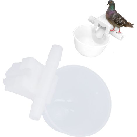 Automatische Hühnertränke, 25 Stück Hänge-Schalentränken, PP-Kunststoff, 4 cm, Geflügel-Trinkbecher (1/5)