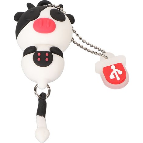 Clé USB 2.0 portable 64 Go, motif animal mignon, pour téléphone, ordinateur portable, PC et haut-parleur.