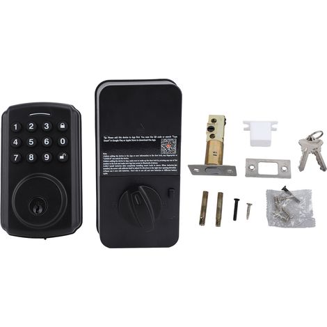 Codes de verrouillage du clavier de porte, contrôle par application IP54, sécurité domestique multifonctionnelle pour appartement, location à court terme (1/5)