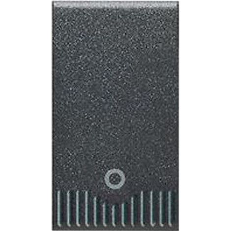 Ave pulsante unipolare na noir 1 modulo 10a 250v nero 45305