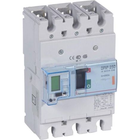 Interruttore elettronico con unità di misura DPX³250 potere di interruzione 25kA 400V - 3P - 250A - LEG420409