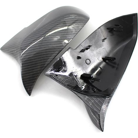 Coque de rétroviseur en Fiber de carbone, couvercle d'aile latérale, paire de remplacement pour BMW F32 F30 F31 F33 F36 (1/5)
