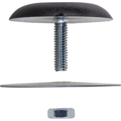 Couvre-trou antenne noir D30mm
