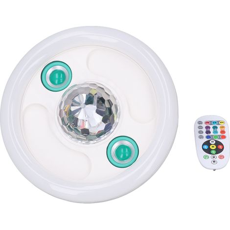 36-W-E27-Bluetooth-LED-Lampe mit zwei Lautsprechern, RGB-Farbwechsel, Fernbedienung, 86–265 V (1/5)