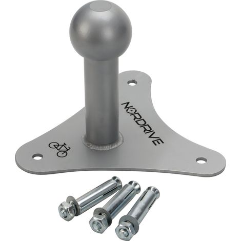 Sphere-2, supporto universale per portabiciclette posteriori a gancio traino, con fissaggio a muro (1/5)